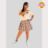 Pastel Pleated Skirt β Kawaii Japanese Schoolgirl Look