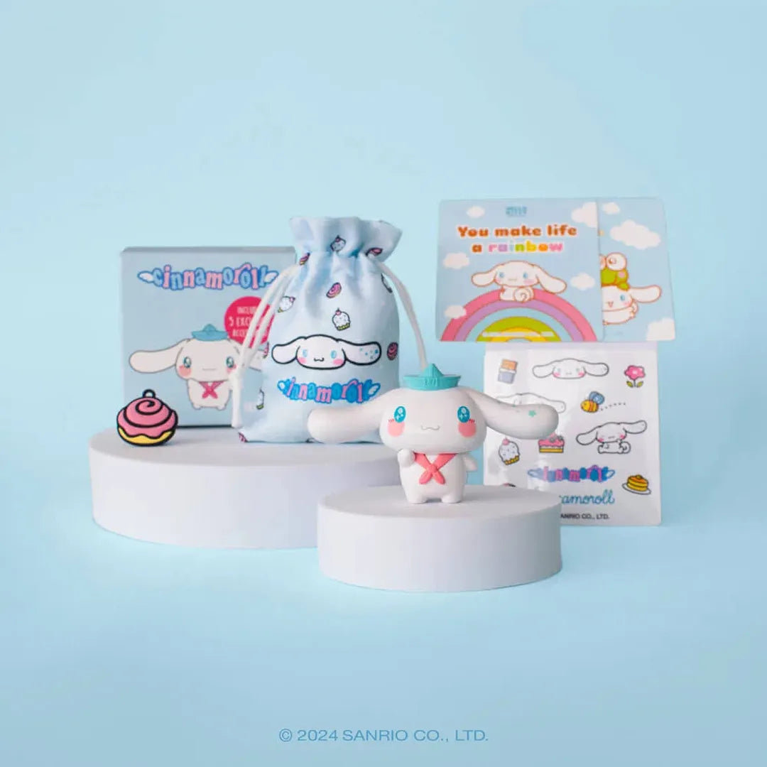 Cinnamoroll Friendship Box β Mini Figurine and Accessories (9 cm)