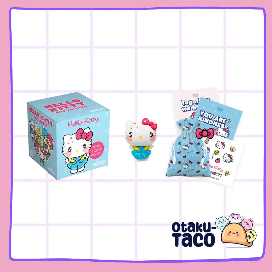 Hello Kitty Friendship Box โ Mini Figurine and Accessories (9 cm)