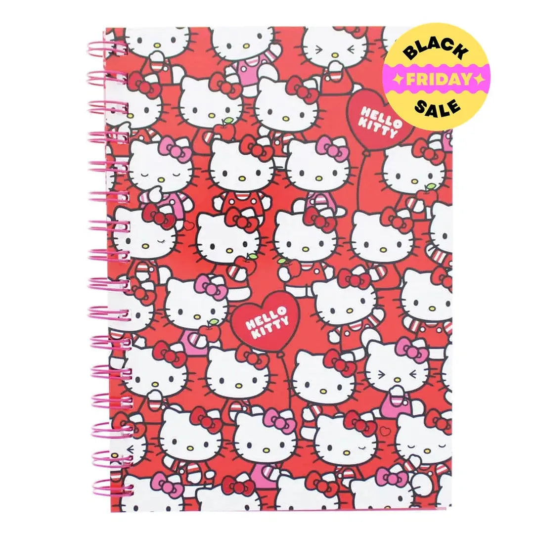 Hello Kitty: Hearts & Bows A5 Notebook