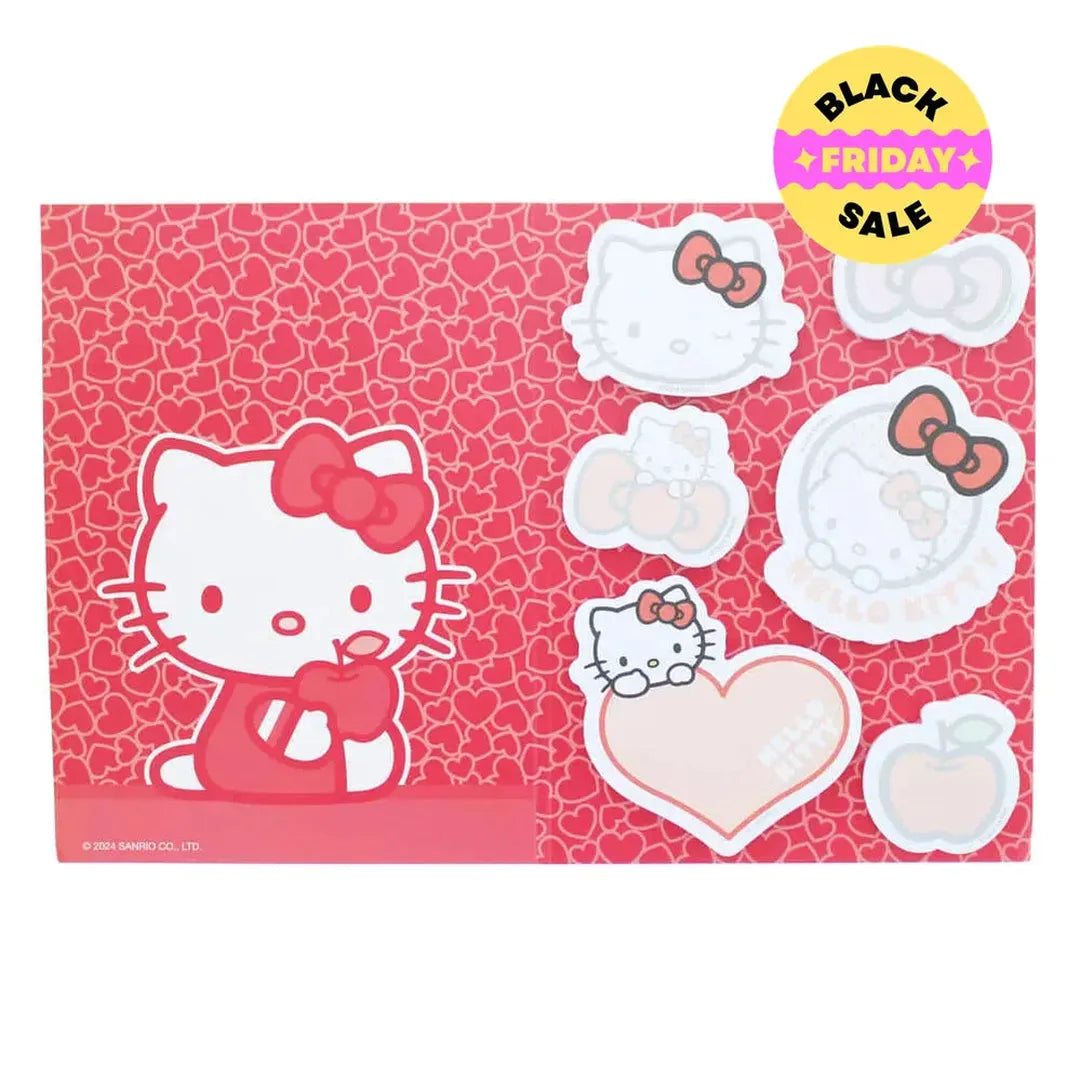 Hello Kitty: Hearts & Bows Sticky Notes Set