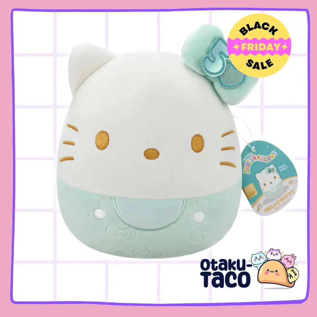 Hello Kitty Plush – Green Edition 50th anniversary Sanrio