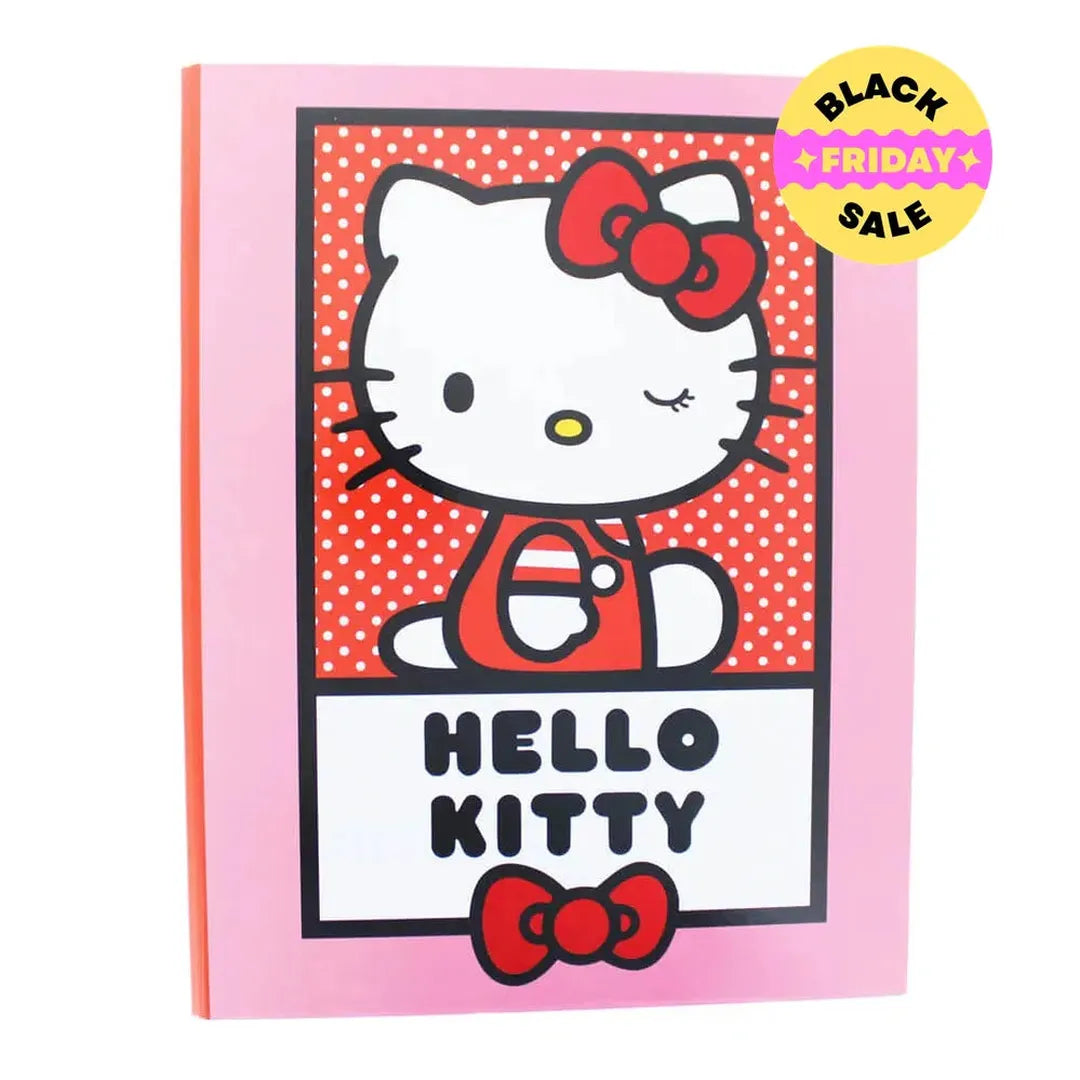Hello Kitty Ring Binder – Hearts & Bows Design (25 cm)
