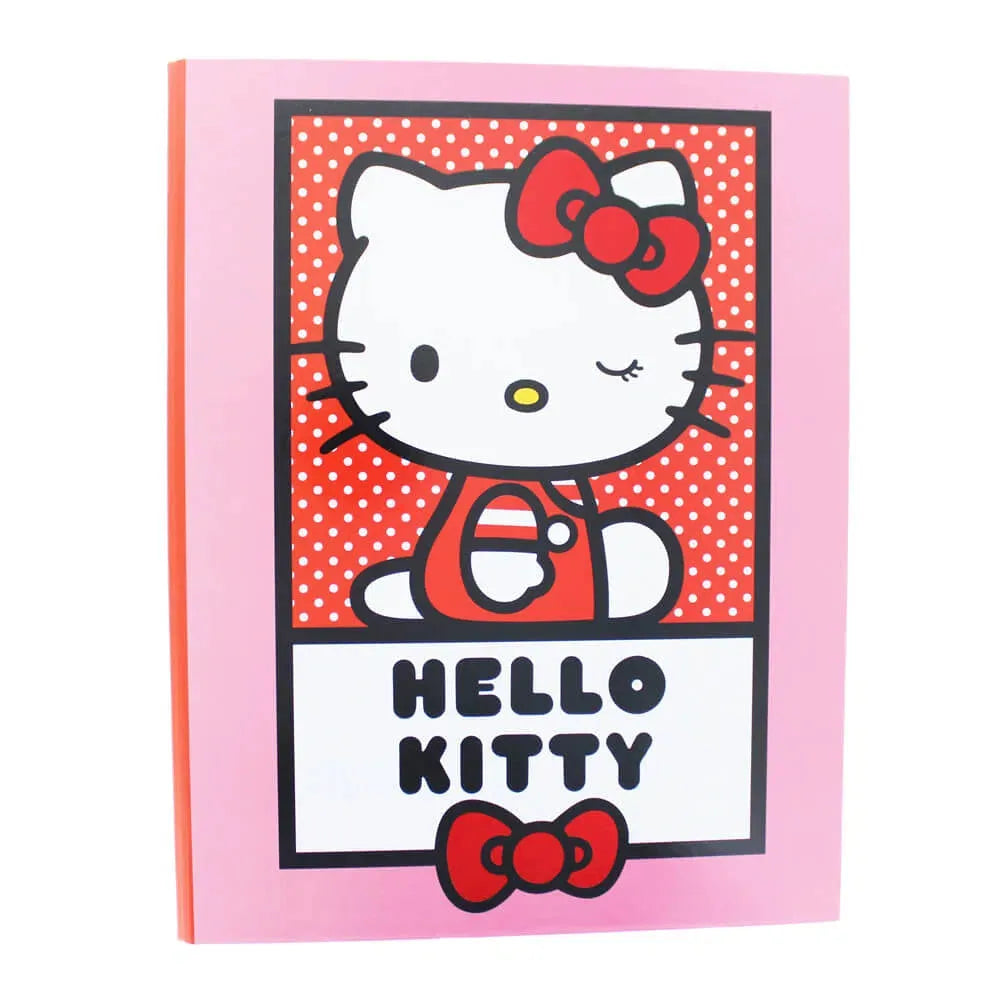 Hello Kitty Ring Binder – Hearts & Bows Design (25 cm)