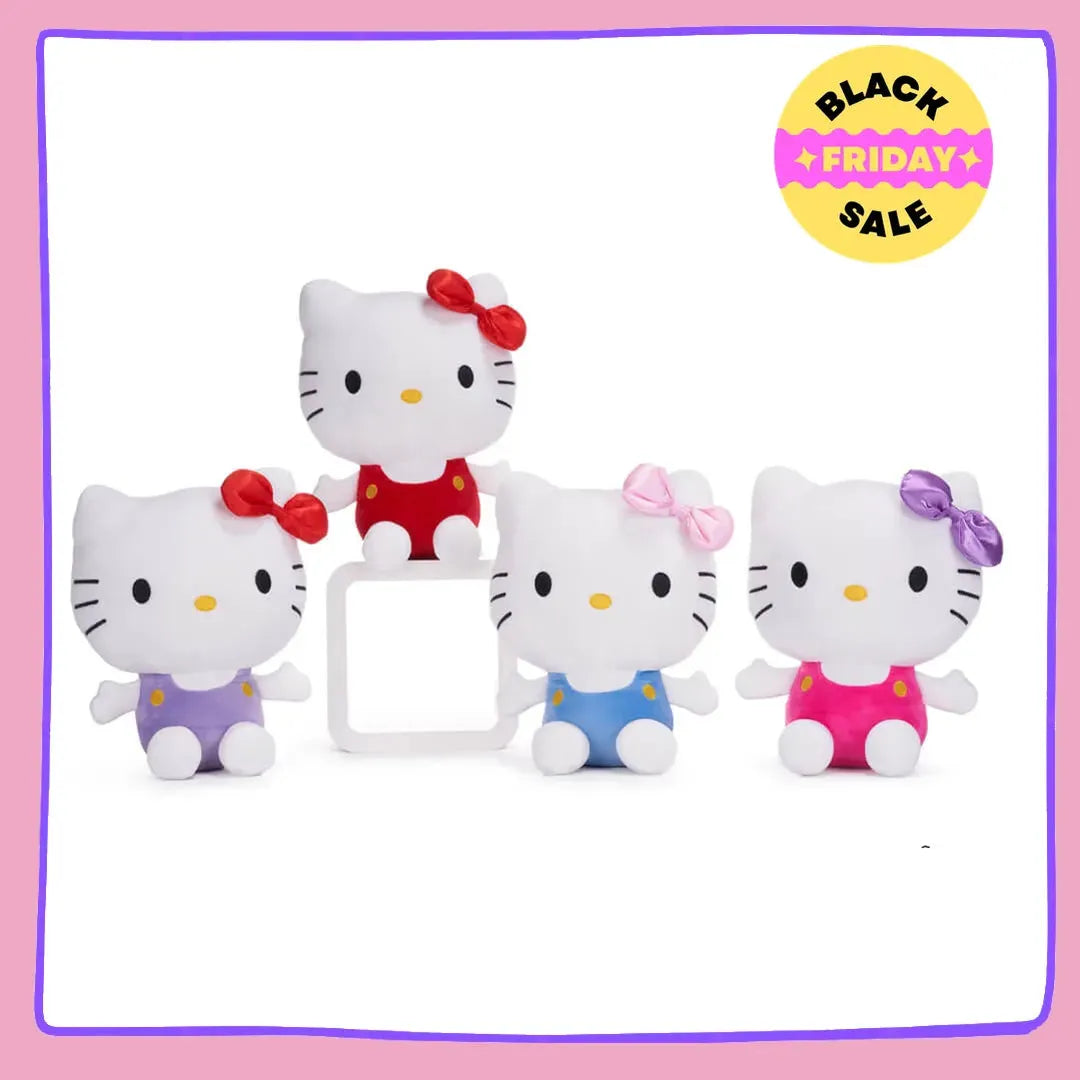 Hello Kitty Classic Plush – 25cm Collectible Soft Toy