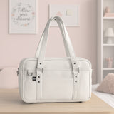White Ita Bag with Clear Window – Shoulder bag