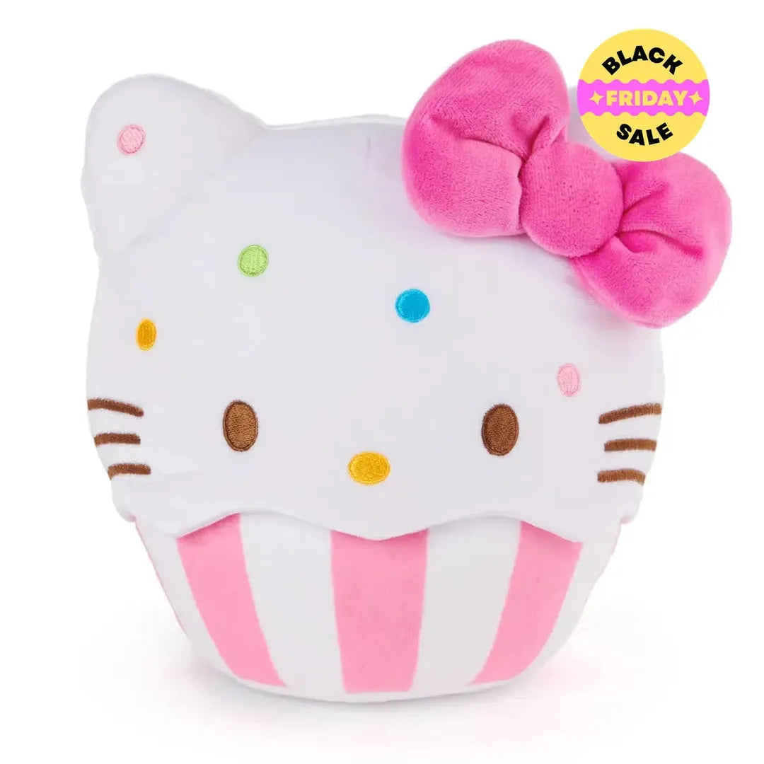 Kuromi, Hello Kitty and My Melody plush toys - Sanrio - 27 cm