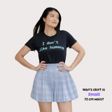 Light Blue Pleated Skirt β Kawaii Schoolgirl