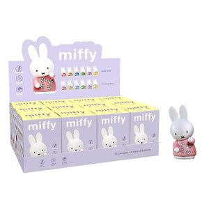 Miffy blind box ornaments with display box on a white background