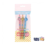 Pusheen Fruity Pen Set – Adorable 3-Piece Stationery