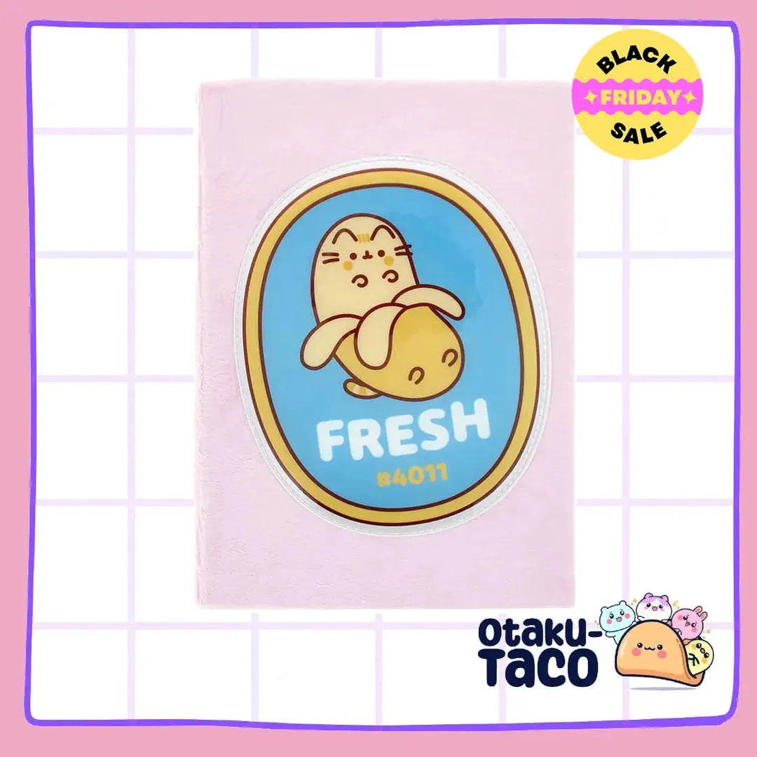 Pusheen Banana Plush Notebook – Fluffy & Adorable Stationery