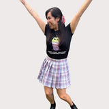 Pastel Pleated Skirt – Kawaii Japanese Schoolgirl Look