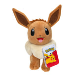 Pokémon Eevee Plush – 30 cm or 20 cm Winking Eevee (Official Pokémon Plush)