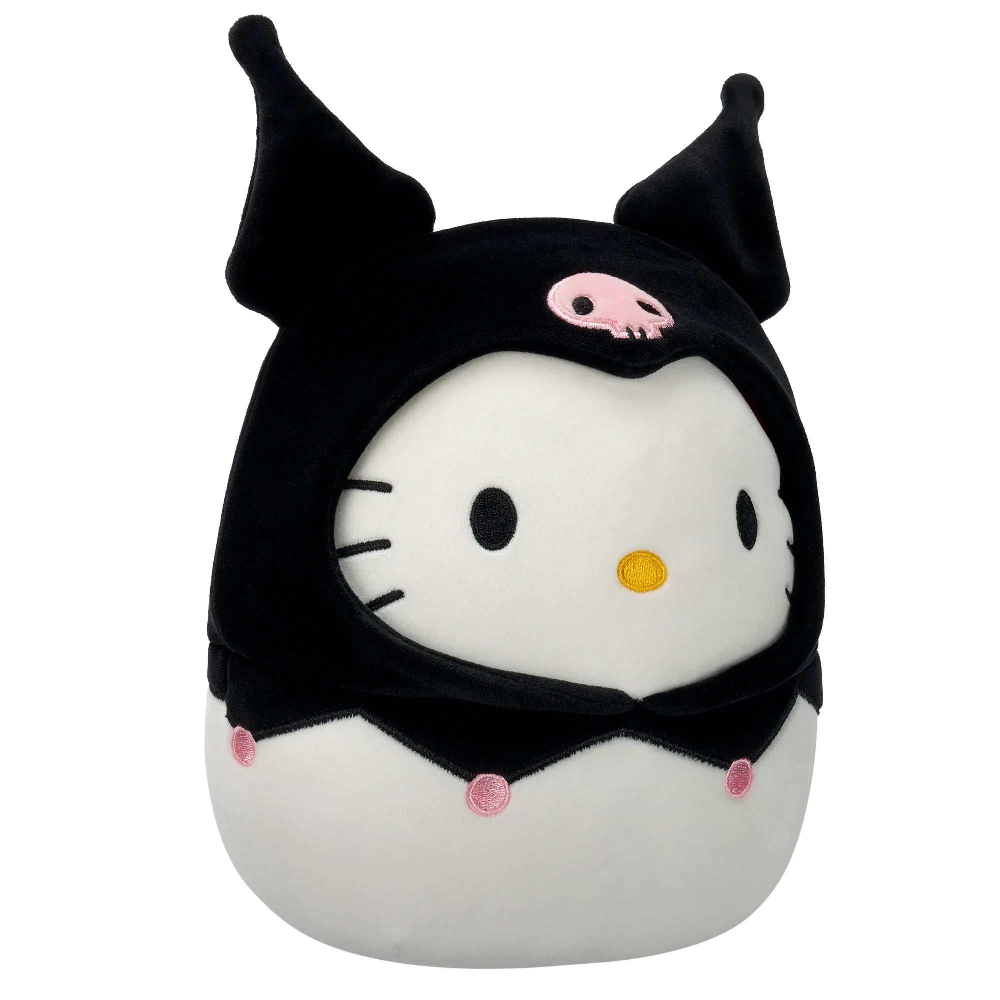 Hello Kitty in Kuromi Hoodie – 8" Sanrio Squishmallows Plush