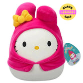 Hello Kitty in My Melody Hoodie – 8" Sanrio Squishmallows Plush