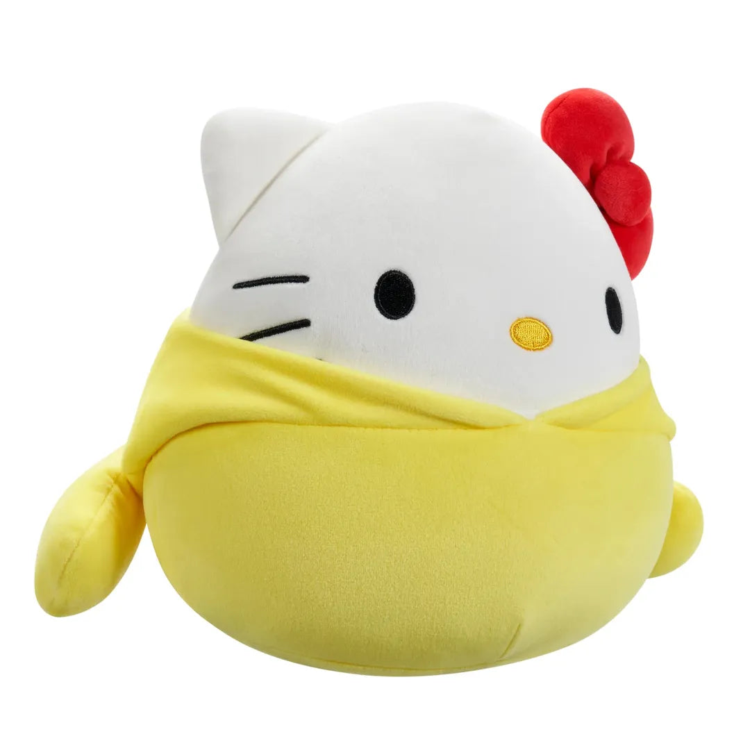 Hello Kitty in Pompompurin Hoodie – 8" Sanrio Squishmallows Plush