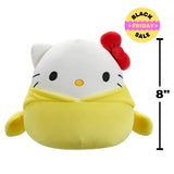 Hello Kitty in Pompompurin Hoodie – 8" Sanrio Squishmallows Plush