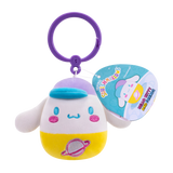 Sanrio Squishmallows 3.5" Bag Clips – Hello Kitty & Friends (5 Styles)