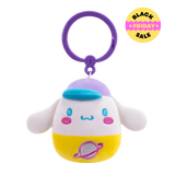 Sanrio Squishmallows 3.5" Bag Clips – Hello Kitty & Friends (5 Styles)
