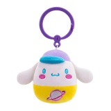 Sanrio Squishmallows 3.5" Bag Clips β Hello Kitty & Friends (5 Styles)