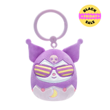 Sanrio Squishmallows 3.5" Bag Clips – Hello Kitty & Friends (5 Styles)