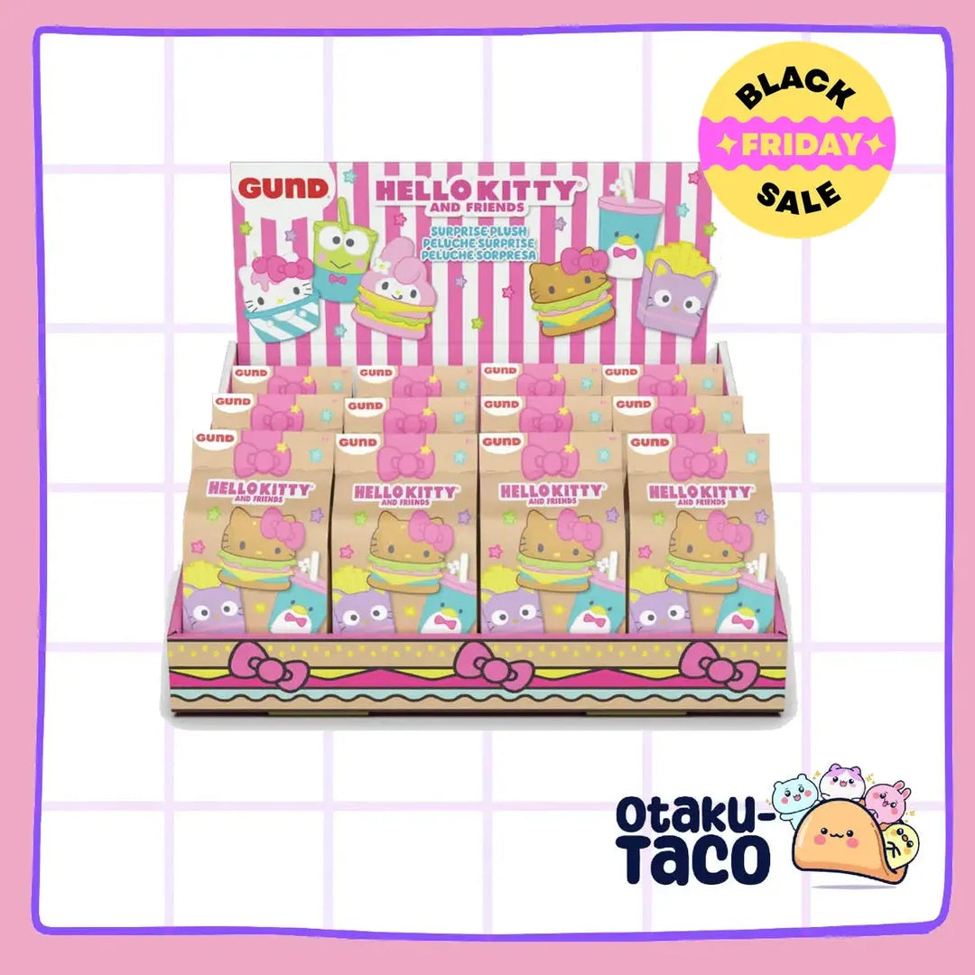 Sanrio Hello Kitty and Friends Fast Food Mystery Plush Keychains - Blind box