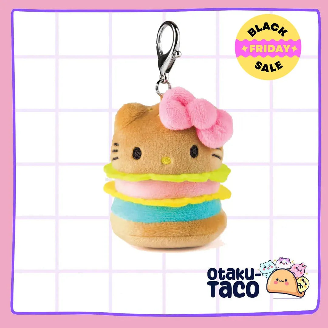Sanrio Hello Kitty and Friends Fast Food Mystery Plush Keychains - Blind box