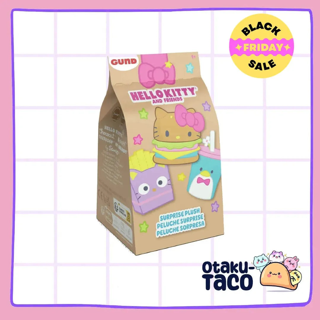 Sanrio Hello Kitty and Friends Fast Food Mystery Plush Keychains - Blind box