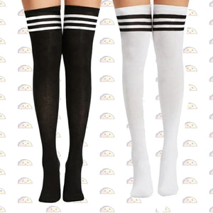 Over-the-Knee Socks - Black