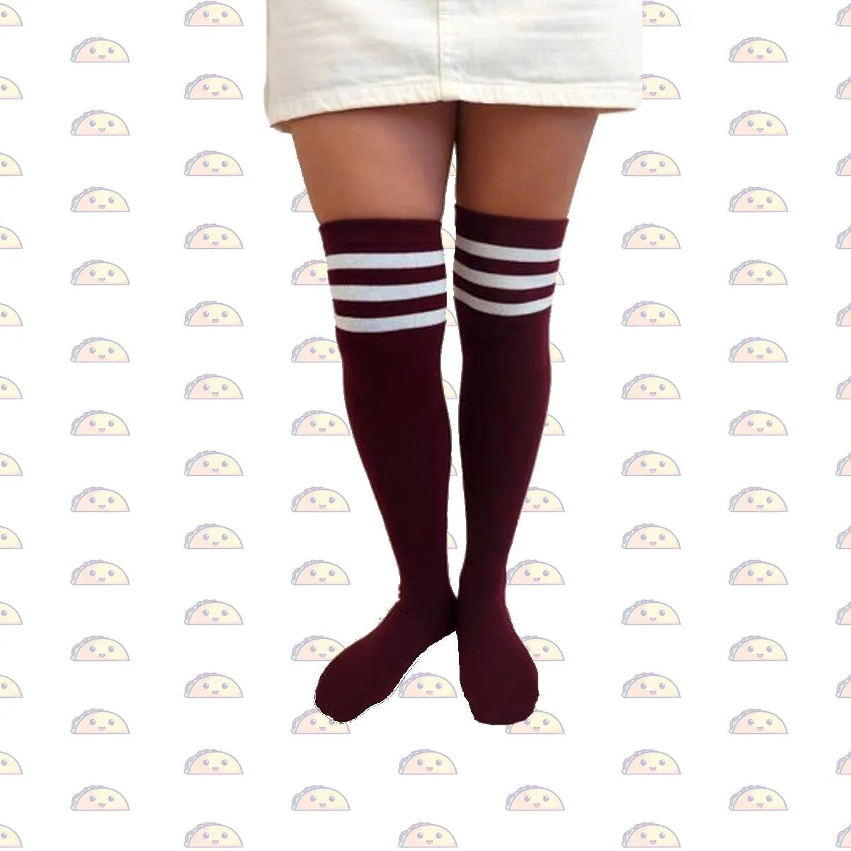 Over-the-Knee Socks - Black