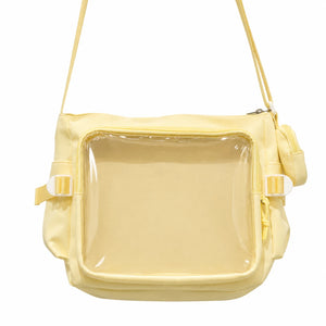 Classic Crossbody Ita Bag – Clear Window Display (Multiple Colours)