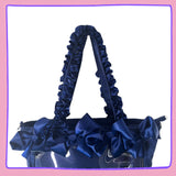 Navy Ruffle Ita Bag to display your pins!