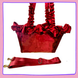 Red Ruffle Ita Bag – Display Pins, Keyrings & Plushies