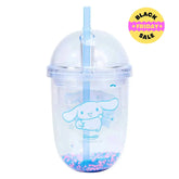 Official Sanrio Cinnamoroll cup with straw and figure topper