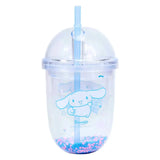 Official Sanrio Cinnamoroll cup with straw and figure topper