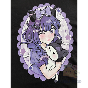 Pastel Anime Girl T-Shirt – Cute Kawaii Graphic Tee (Unisex XS–5XL)