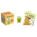 Hello Kitty and Frog toy set with packaging and accessories on a white background