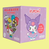 Kuromi figure with stickers and accessory pack
