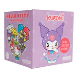 Kuromi figure with stickers and accessory pack