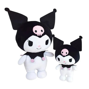 Kuromi plush 26 cm with smaller size comparison