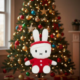 Miffy Christmas Plush β Santa Outfit 21 cm (Festive Soft Toy)