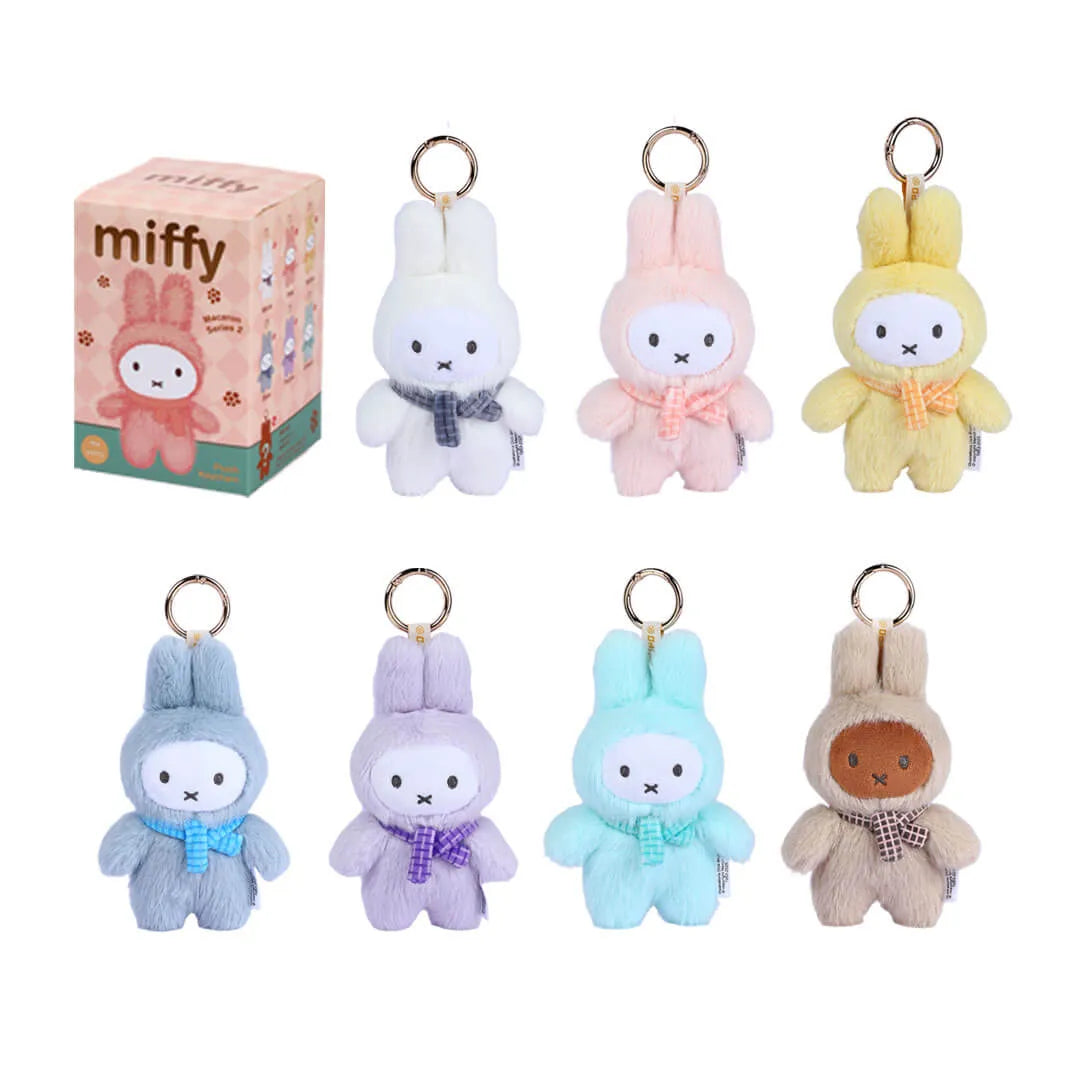 Miffy Macaron Series 2 blind box collection 7 styles display