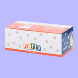 Retail counter display of Miffy Series 3 blind boxes