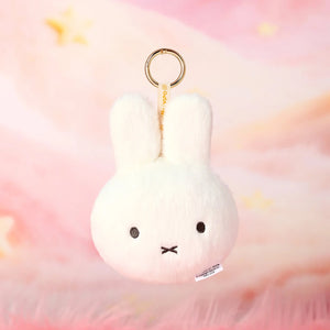Miffy White Plush Purse Keychain | Mini Coin Pouch