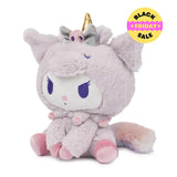 Kuromi Unicorn Plush 15 cm β Super Soft Kawaii Sanrio Toy | Official Sanrio Product