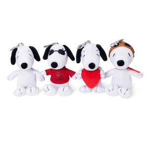 Peanuts Snoopy Plush Keyring, 4 Assorted Styles Australia