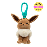 Plush keychain of a cartoon character with a turquoise clip Licensed Pokemon Australia