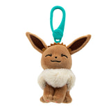 Plush keychain of a cartoon character with a turquoise clip Licensed Pokemon Australia