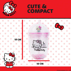 Hello Kitty tumbler with measurements