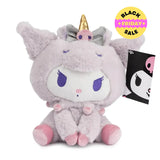 Kuromi Unicorn Plush 15 cm β Super Soft Kawaii Sanrio Toy | Official Sanrio Product